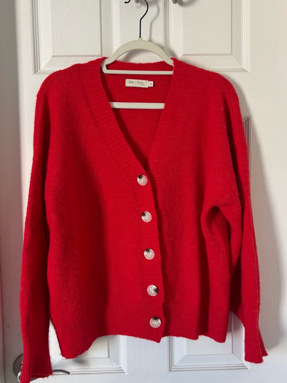 Red sweater